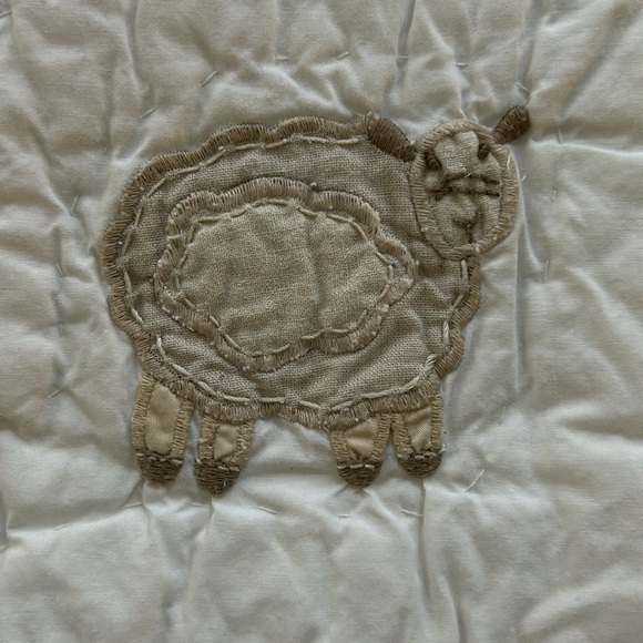 Vintage Pottery Barn Kids Sheep Quilt - Picture 4 of 14